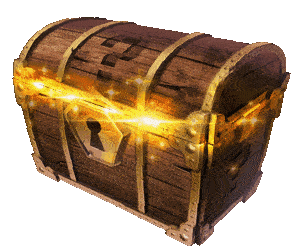 Анимация открытия магического сундука в турнирах Mystery Bounty с джекпотами в ПокерОК